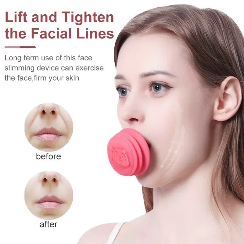 Face Lifting Exercise Device V-Shaped Facial Trainer | Reduce Smile ...