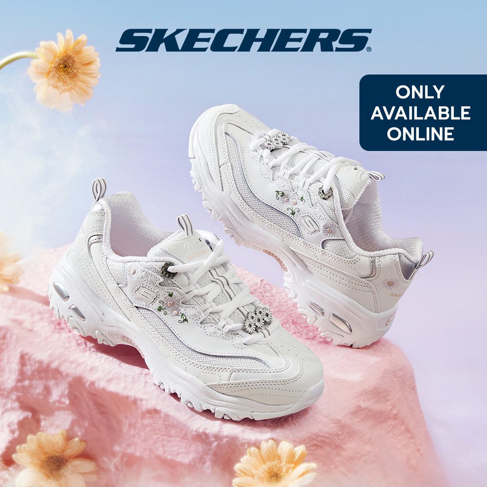 Skechers Online Exclusive Women Sport D'Lites Daisy Showers Casual