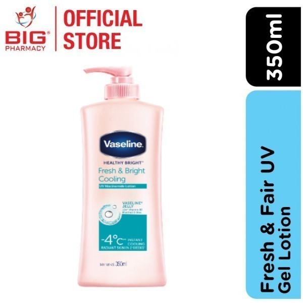  Vaseline Healthy White Fresh & Fair Uv Gel Lotion 350Ml 