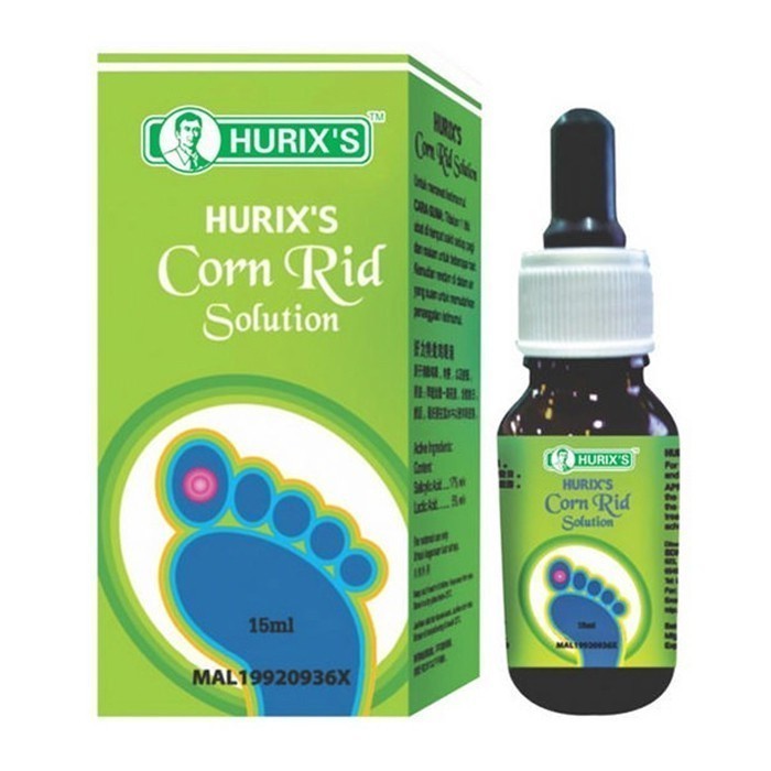 Hurix's Corn Rid Solution (15ml) | Shopee Malaysia