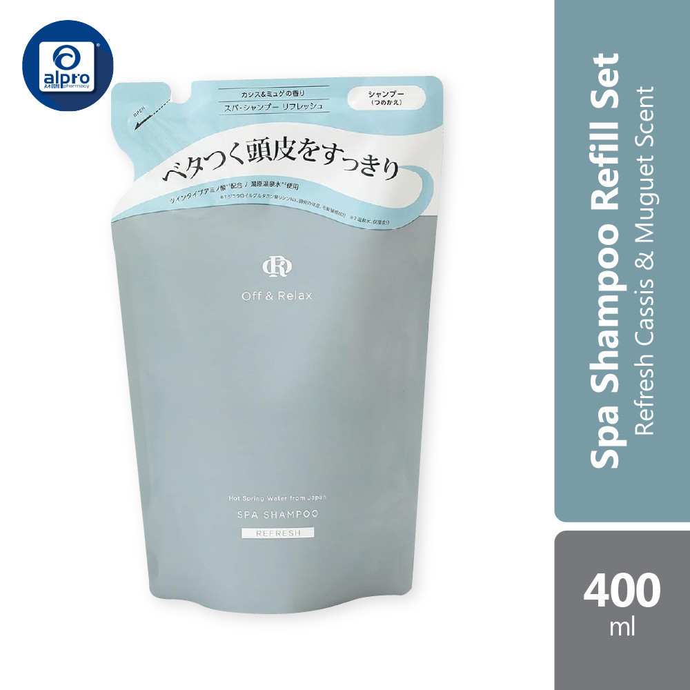 Off & Relax Spa Shampoo Refresh Refill (400ml) | Shopee Malaysia