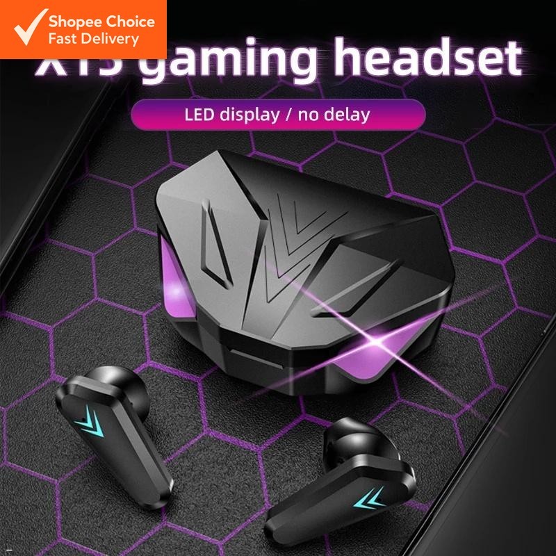 Shopee Choice] X15 TWS Wireless Earbuds Gaming Headsets Bluetooth