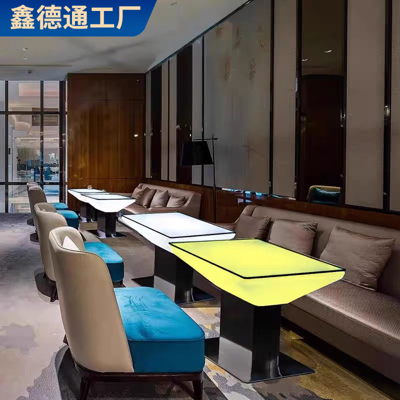 Contact seller/LuminousKTVTea Table Combination Restaurant Booth Box ...