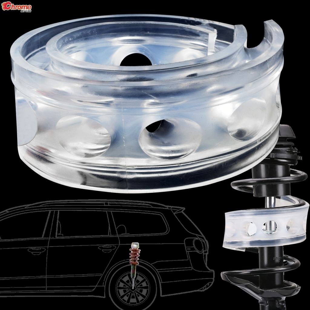 2/4pc Universal Shock Absorber Spring Bumper Power Autobuffers Protect