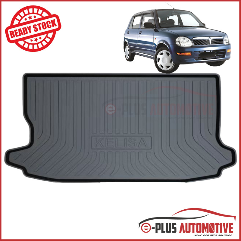 Perodua Kelisa Custom Fit Original OEM ABS Non Slip Rear Car Boot Cargo ...