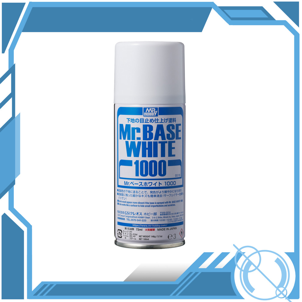 Mr Hobby B518 - Mr Base White 1000 (180ml) | Shopee Malaysia