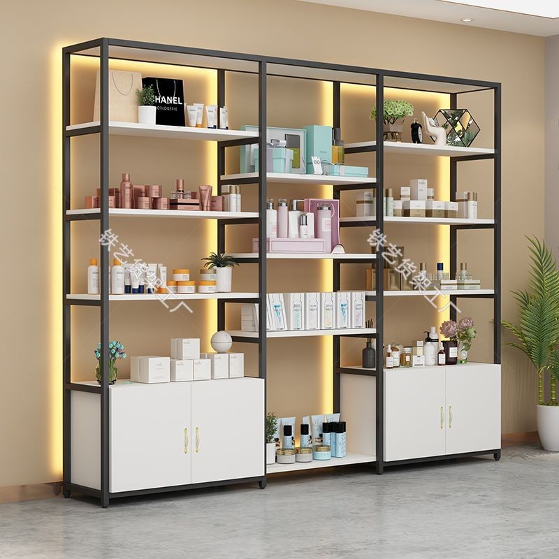 JY-8/Beauty Salon Display Cabinet Supermarket Display Rack Cosmetics ...