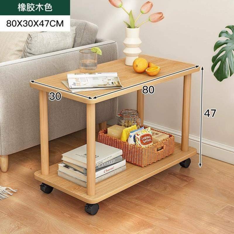 J-H/Mini Storage Rack Bedside Table Sofa Mobile Side Simple Nordic Cart ...