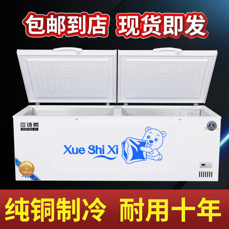 J-H/Xue Shixi Commercial Large Capacity Chest Freezer Refrigerator ...