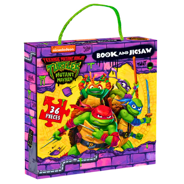 (BBW) TMNT MUTANT MAYHEM - BOOK & JIGSAW (ISBN: 9780655231318) | Shopee ...