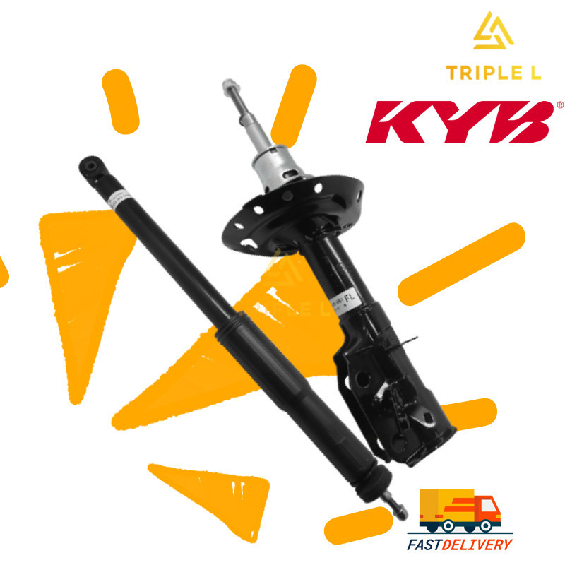 Original KAYABA Shock Absorber SET Front / Rear Nissan Sentra B14 TLA ...
