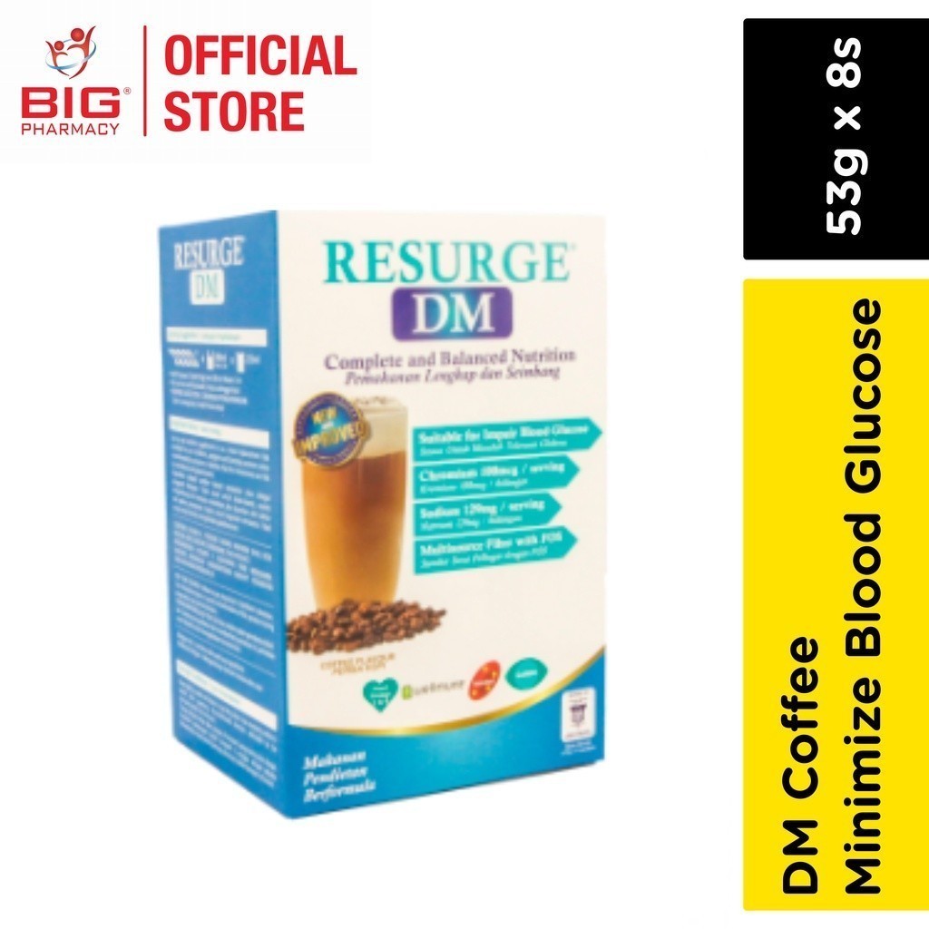 Resurge DM Coffee 53g x 8s | Shopee Malaysia