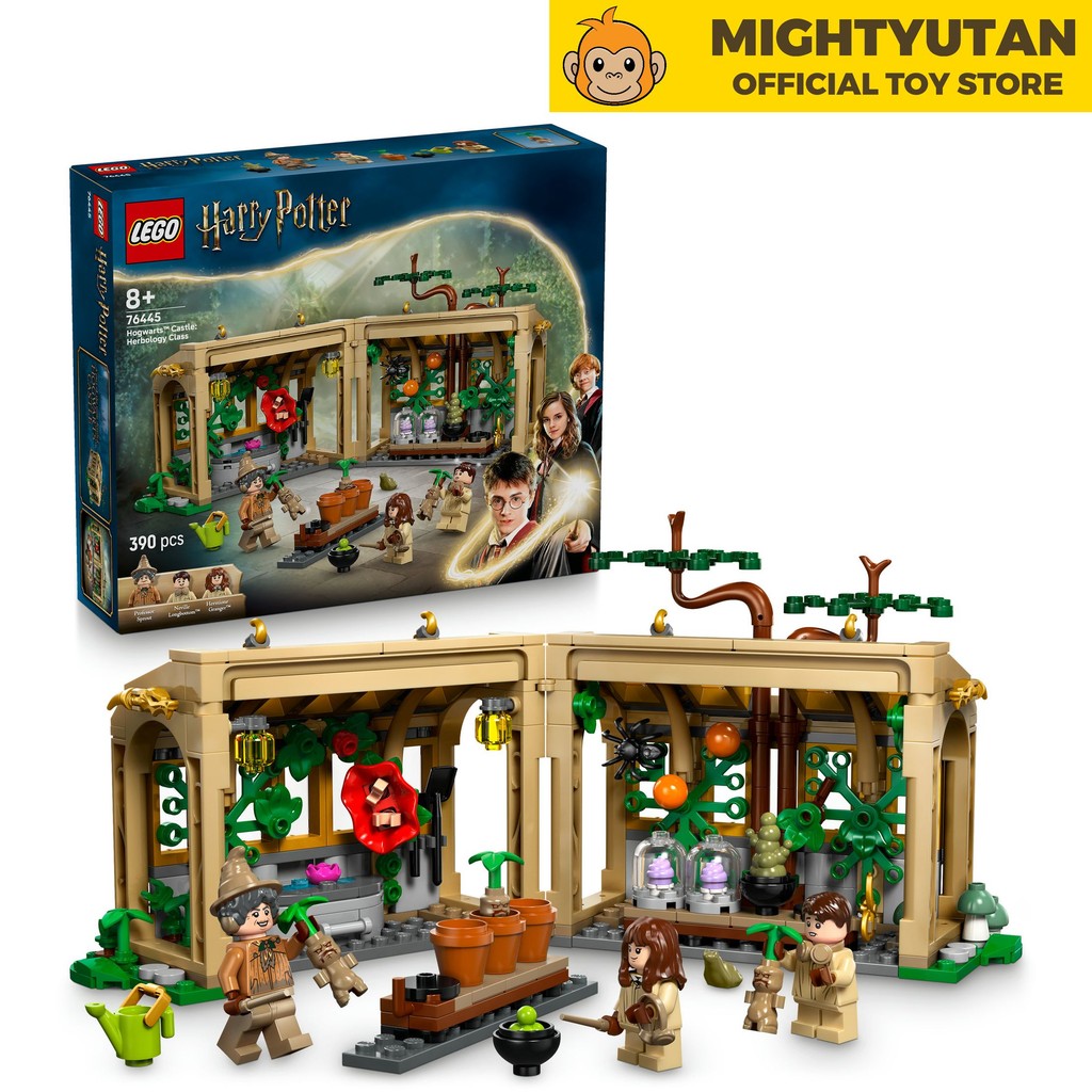 LEGO Harry Potter 76445 Hogwarts Castle: Herbology Class | Shopee Malaysia