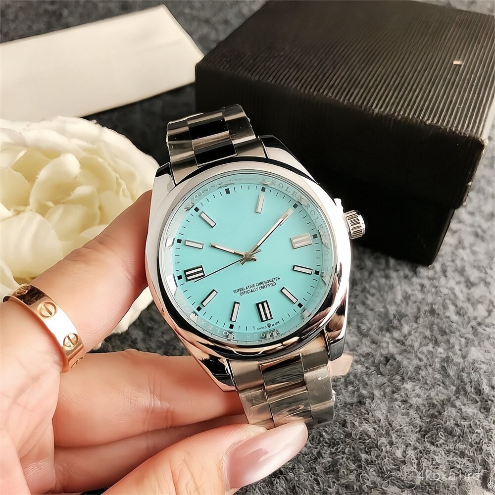 2024New Log Same Style Color Wheel Candy Color Watch Men's Simple Men's ...