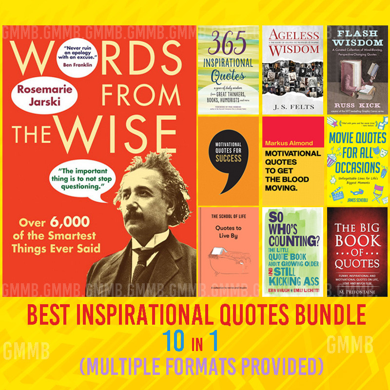 Best Inspirational Quotes Bundle | Motivation | Motivational | Famous ...