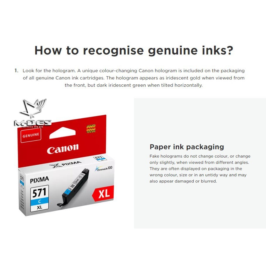 Canon PG-47 CL-57 CL-57s Original Ink Cartridge Canon E410 E470 E4270 ...
