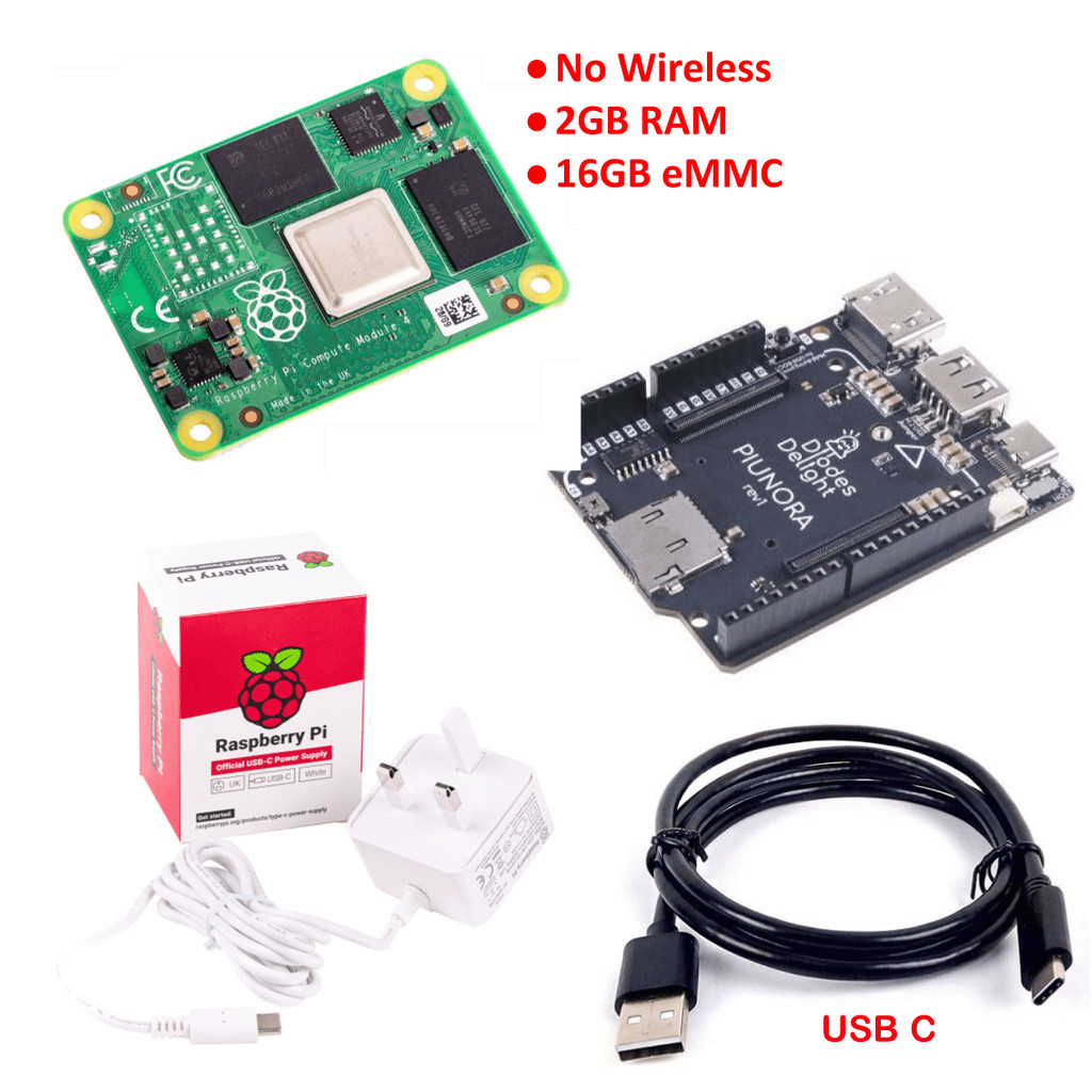 Board+CM4 16GB eMMC