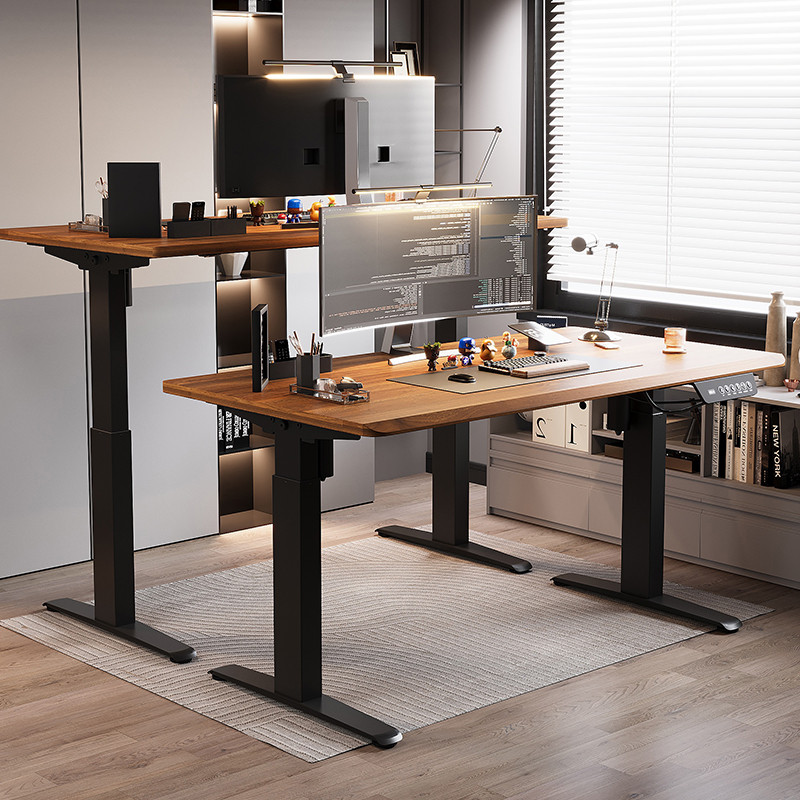 Get 8% coupon】Intelligent Double Lifting Table Computer Beam Storage ...