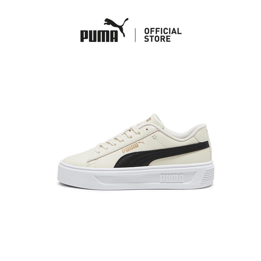 NEW PUMA Smash Platform v3 Sneakers Women White Shopee Malaysia