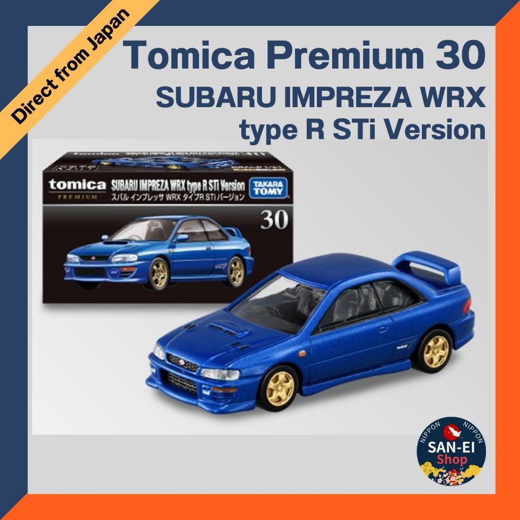 【Terus dari Jepun】Tomica Premium 30 SUBARU IMPREZA WRX type R STi ...