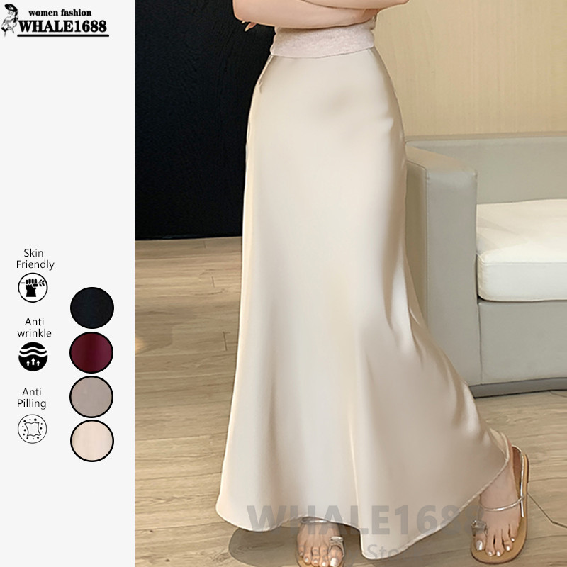 READY STOCK Korea New Fishtail DressLong Skirt Package Hip Fishtail ...