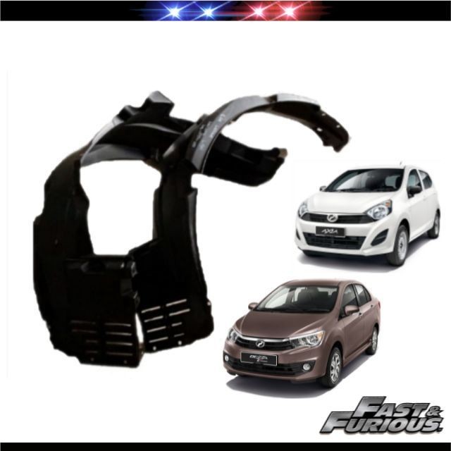 Perodua Axia 14Y/Bezza 16Y Fender Protector/Cover(Left/Right to choose ...
