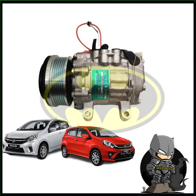 ‼️ ‼️ PERODUA AXIA 6PK SANDEN AIRCOND COMPRESSOR ACM | Shopee Malaysia