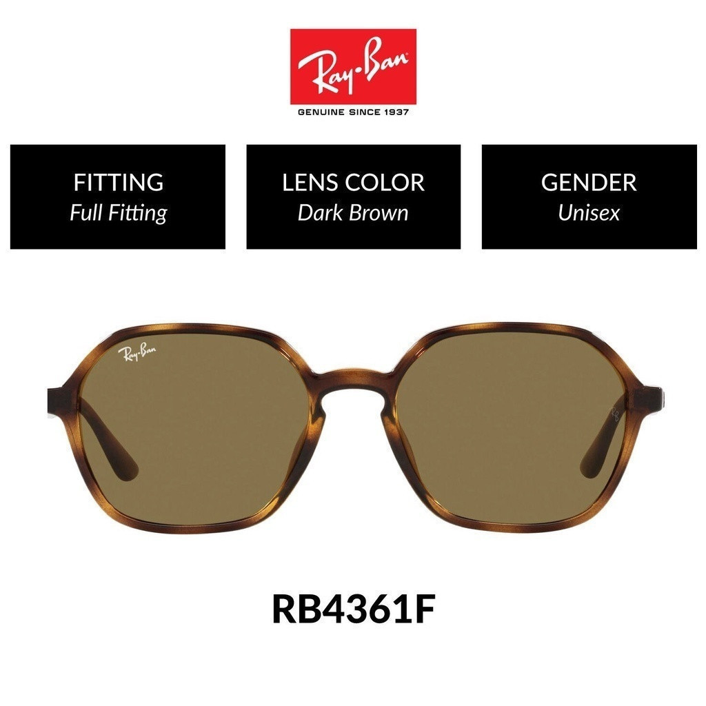 Ray-Ban RB4361F 710/73 | Unisex Full Fitting | Sunglasses Size 54mm ...
