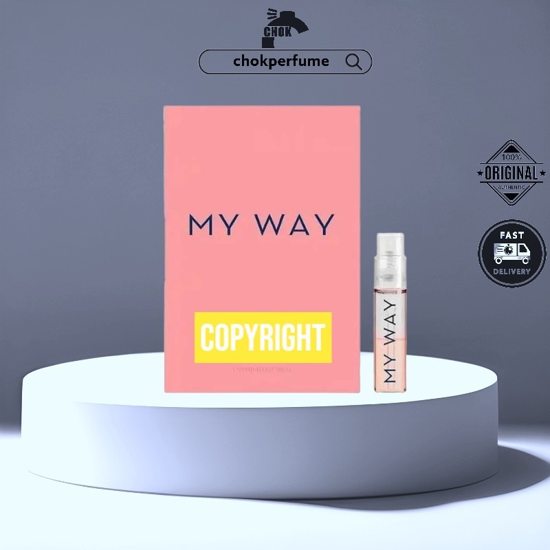 My Way 1.2ml EDP/Intense/Floral Perfume Sample Vial (W) | Shopee Malaysia