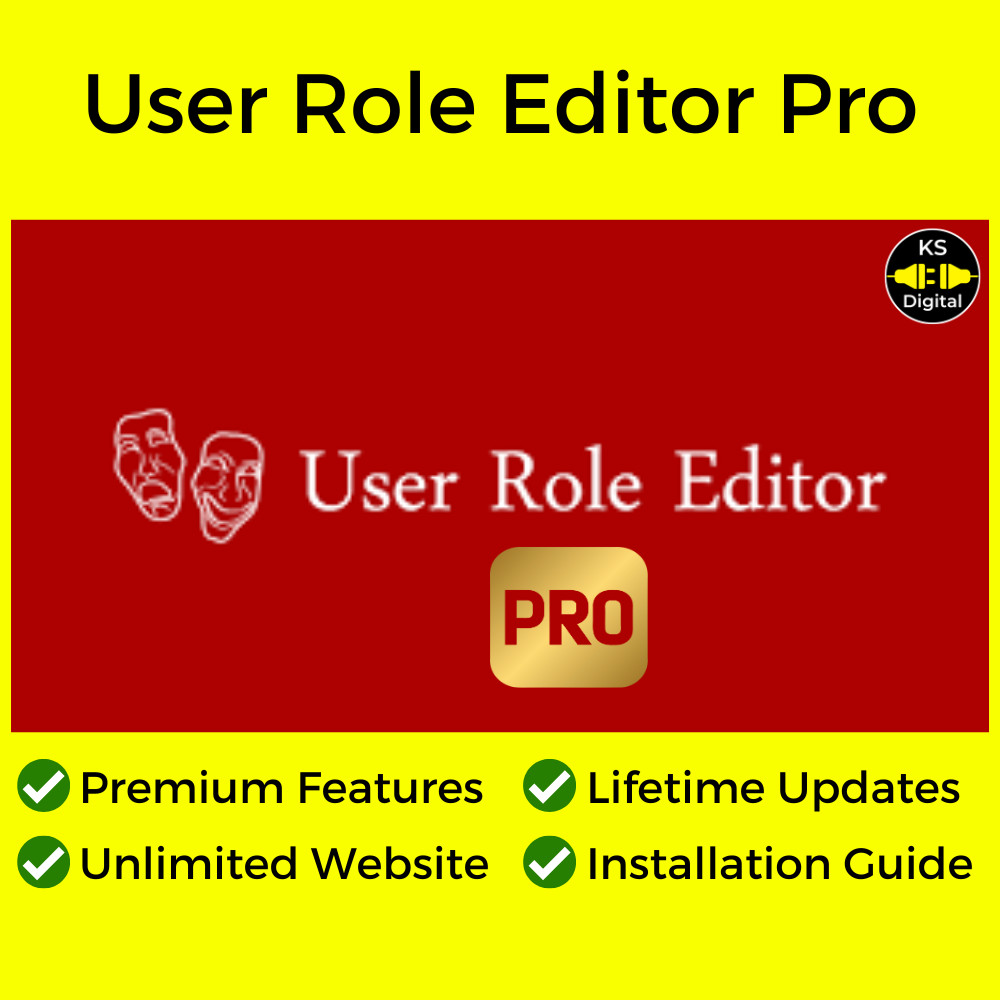 [Latest] User Role Editor Pro (Free Updates + Premium Version) | Shopee ...