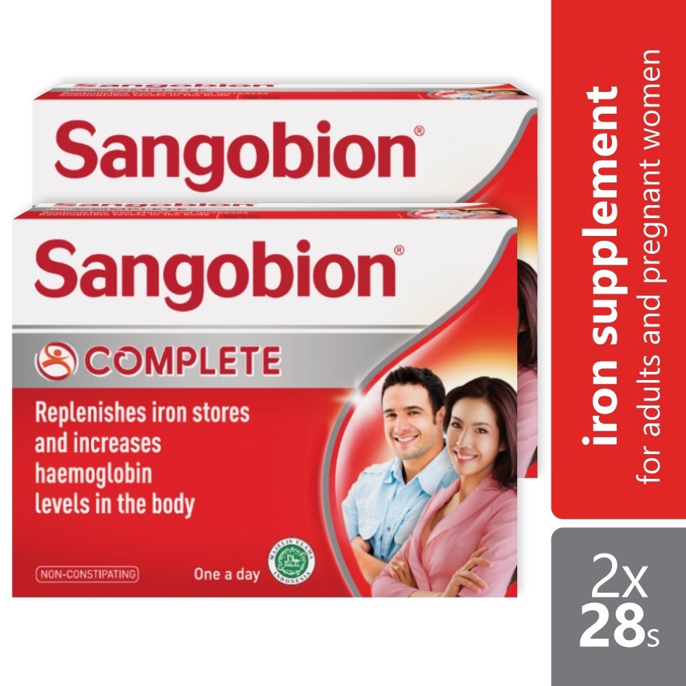 Sangobion Iron Supplement (2 x 28's) | Shopee Malaysia