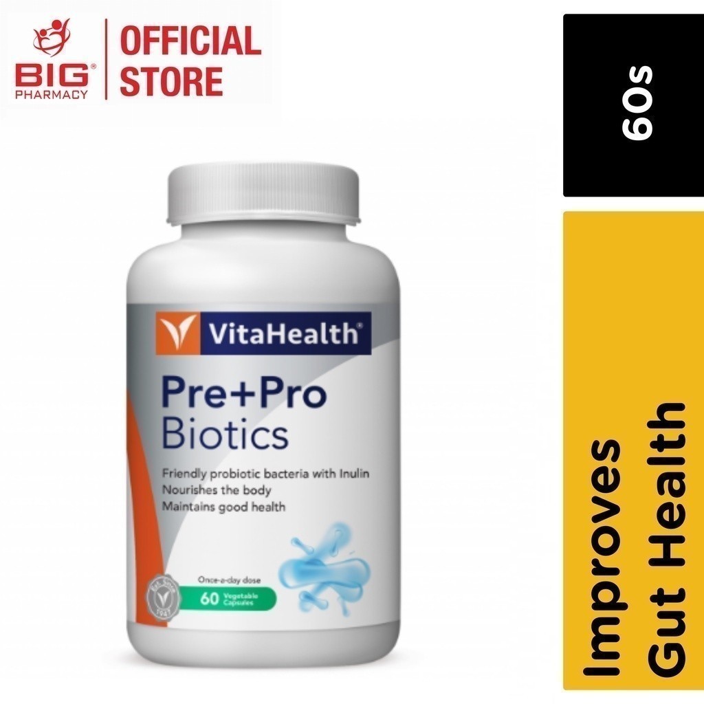 VITAHEALTH PRE+PRO BIOTICS CAPSULE 60S | Shopee Malaysia