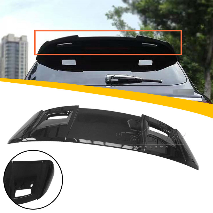 Haosheng Factory Wholesale ABS Carbon Fiber Rear Roof Spoiler For ...