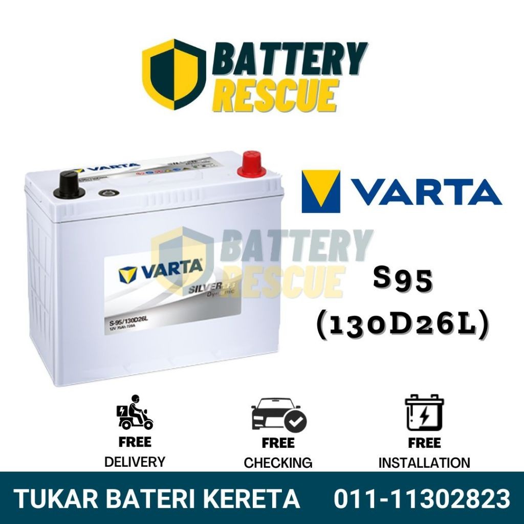 Installation Provided] Battery Bosch S95/130D26L NISSAN SERENA  C26,C27/TOYOTA Vellfire, Alphard, VOXY,LEXUS NX200, RX3 | Shopee Malaysia