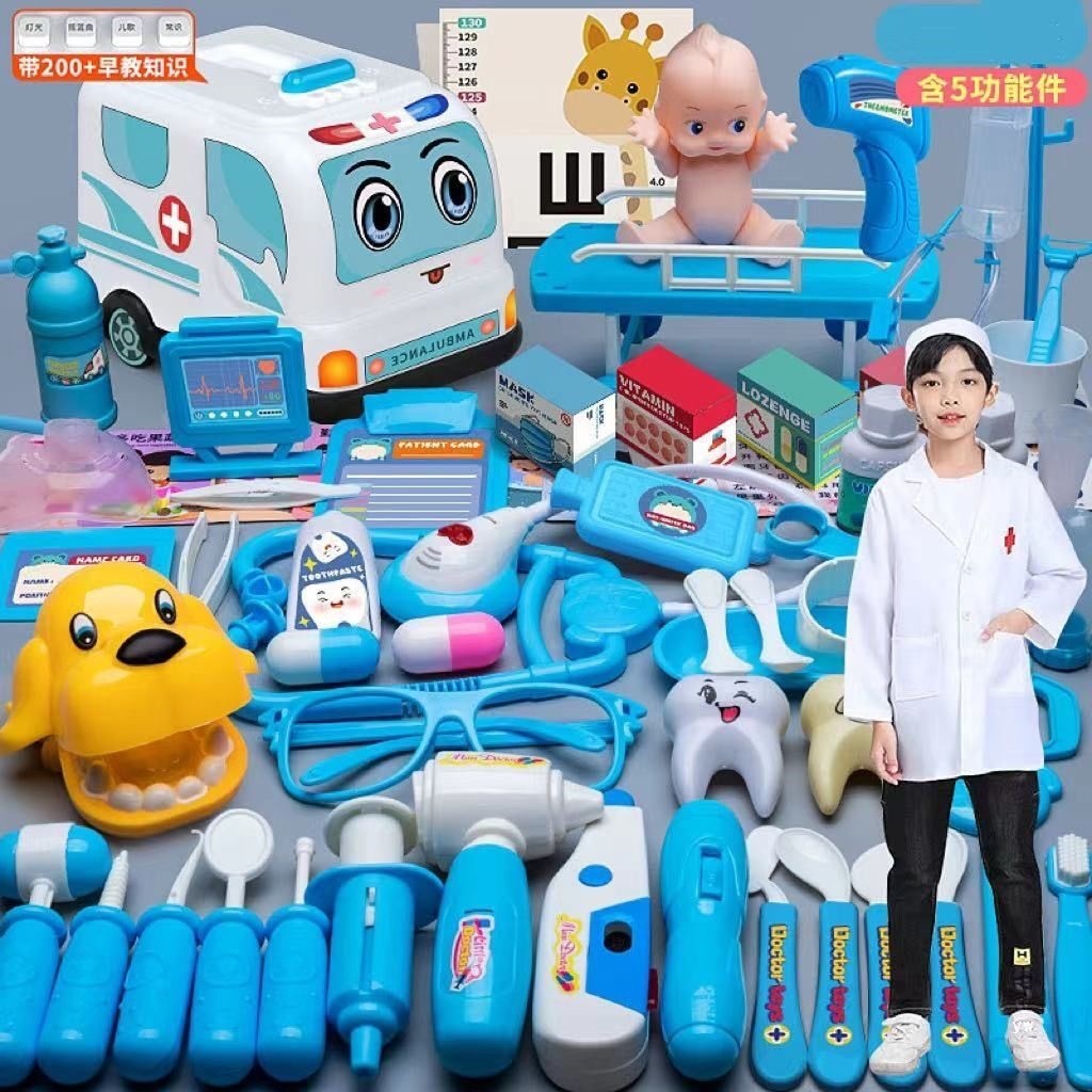 Contact seller 】Children's Toy Doctor Injection Stethoscope Play Boys ...