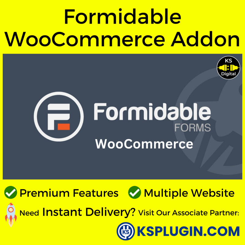 [Latest] Formidable WooCommerce Addon WordPress Plugin (Free Updates ...