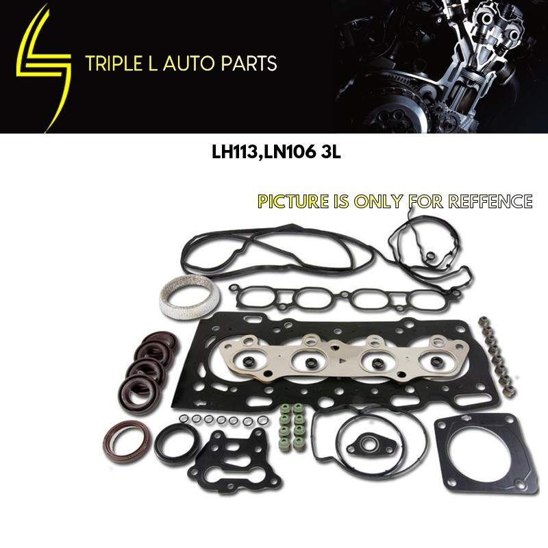 OVERHAUL TOP SET for GASKET (LH113,LN106 3L) | Shopee Malaysia