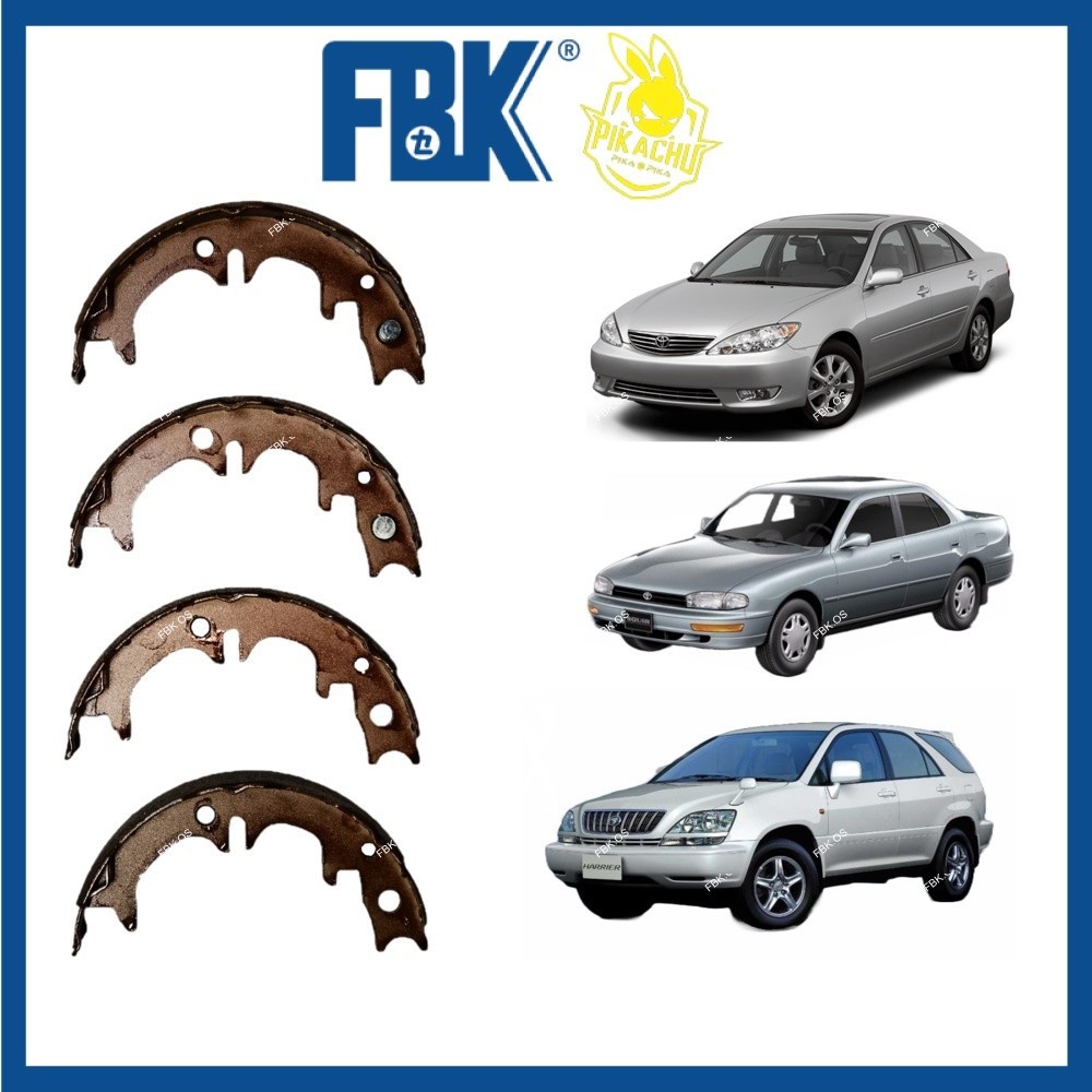Original FBK Handbrake Shoe - Toyota Camry 1991-2019 Harrier 1997-2003 ...