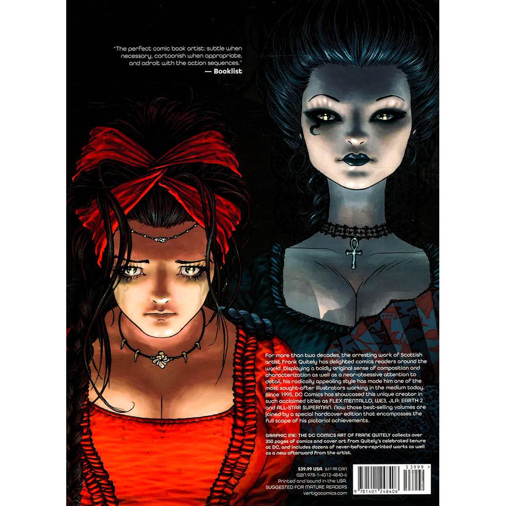 GRAPHIC INK: DC Comics Art Frank Quitely 【公式通販】