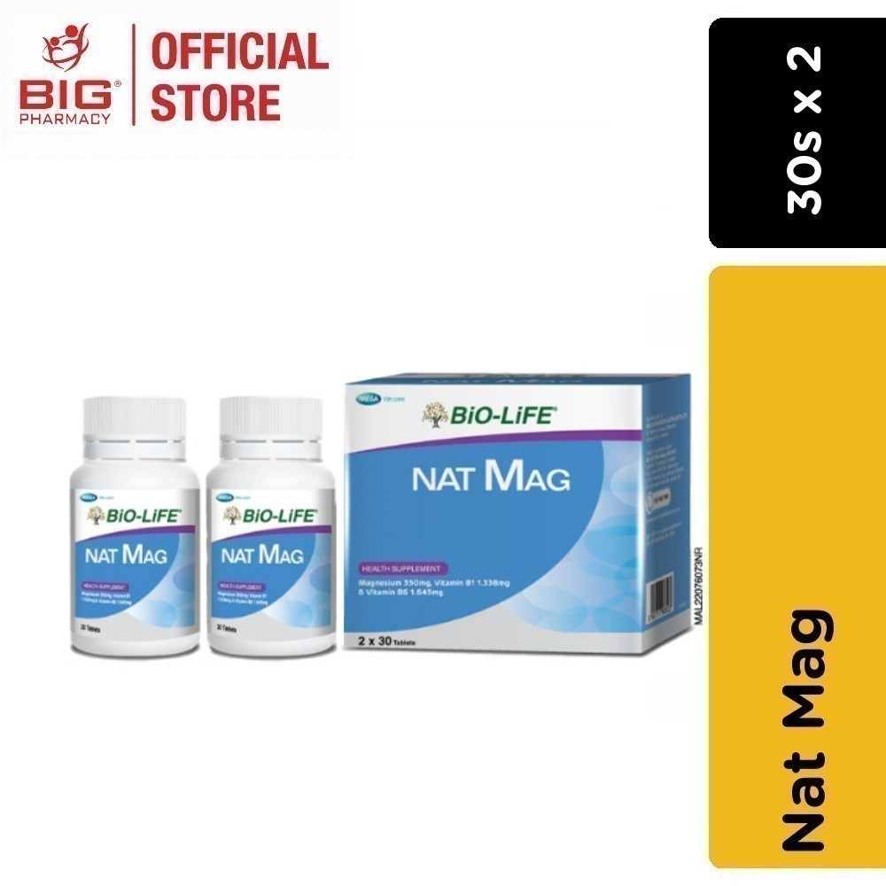 Biolife Nat Mag 30sx2 | Shopee Malaysia