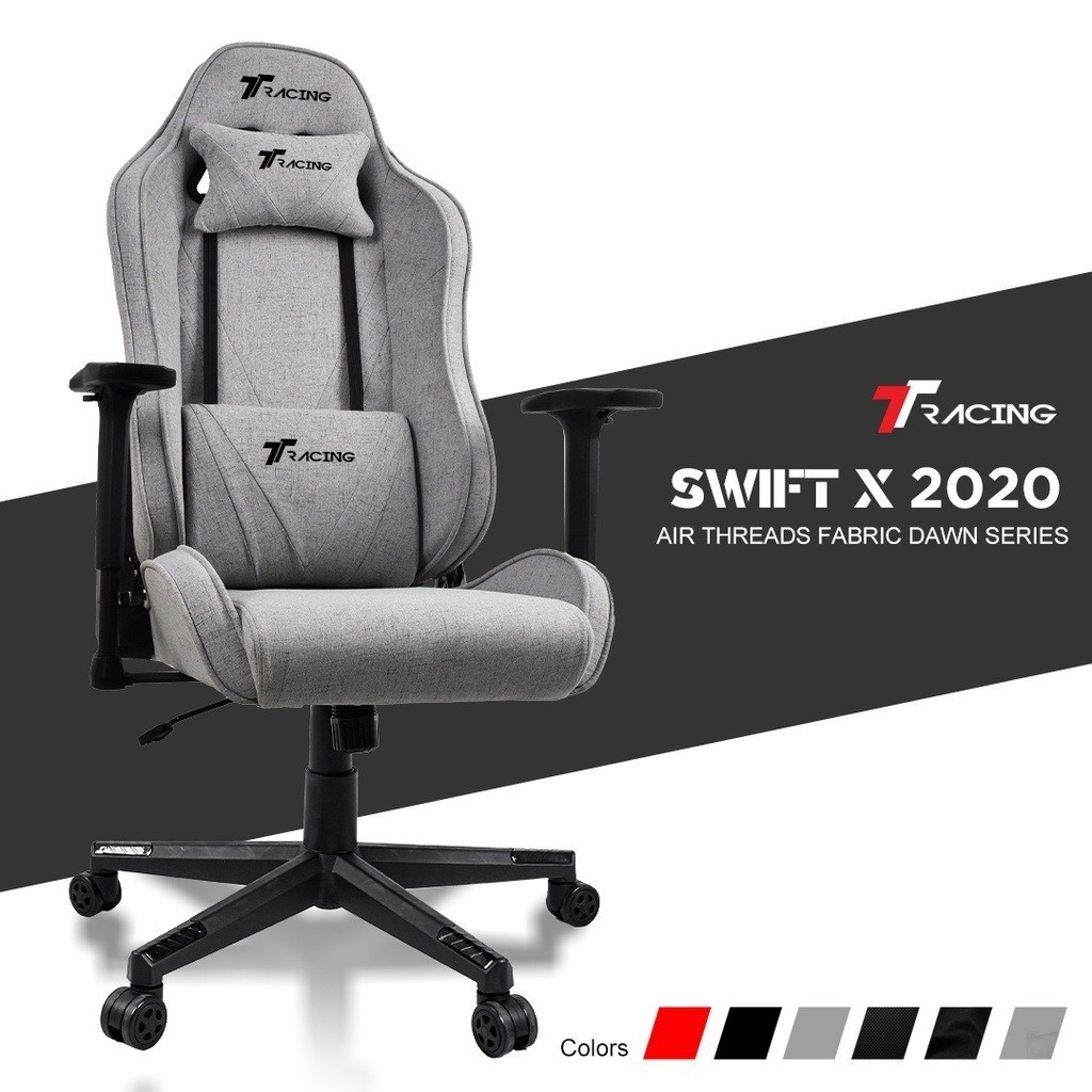(Ready Stock) TTRacing Swift X 2020 Air Threads Fabric Gaming Chair ...