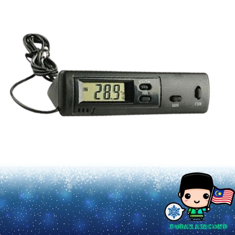 Digital Thermometer For Car Air cond & Household Aircond BAC BAC ...