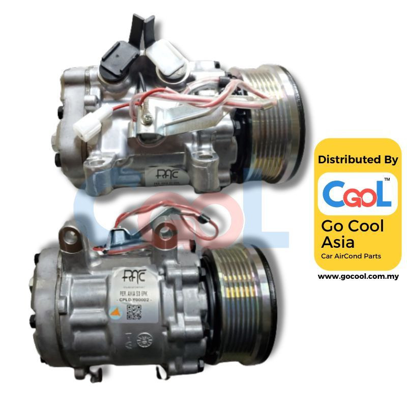 COMPRESSOR AXIA B200-(2015) ODM NEW 6PK SANDEN SD REF:88310-BZ520/M8407 ...