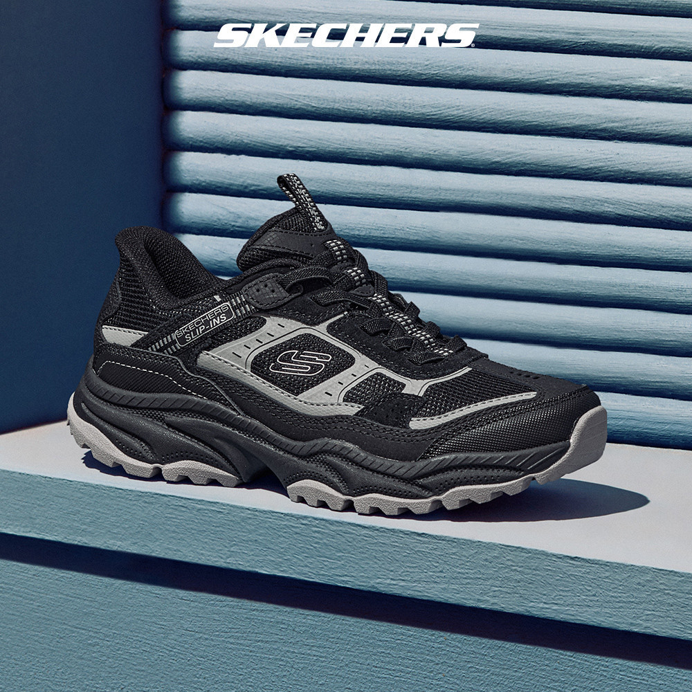 Skechers Women Slip-ins Outdoor Vigor At Shoes - 180243-BKGY | Shopee ...