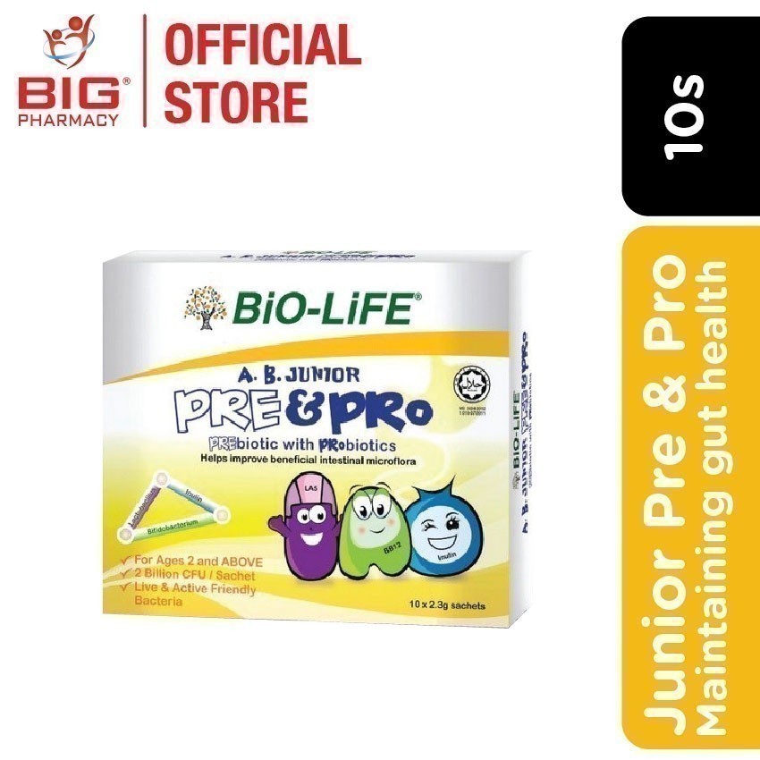 Biolife Ab Junior Pre&Pro sachets 10s | Shopee Malaysia