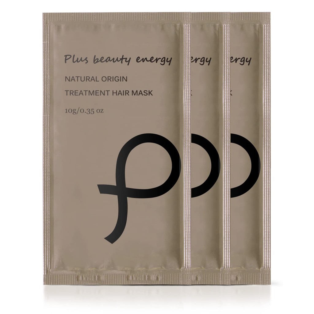 【Authentic Japan Import】 PLuS Natural Origin Treatment Hair Mask [ 10g×