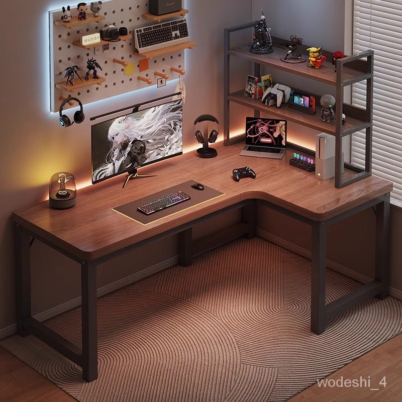 Contact seller/Corner Computer Desk Desktop Game Tables Home Double ...