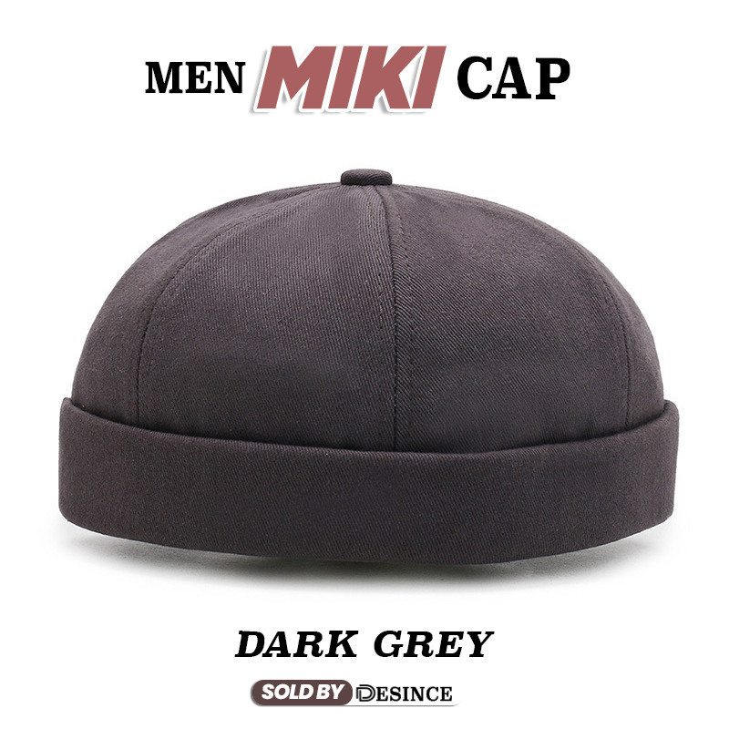 🇲🇾 DESINCE Men Kopiah Man Hat Solid Color Topi Lelaki Songkok