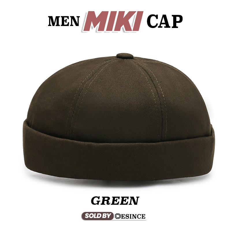 🇲🇾 DESINCE Men Kopiah Man Hat Solid Color Topi Lelaki Songkok