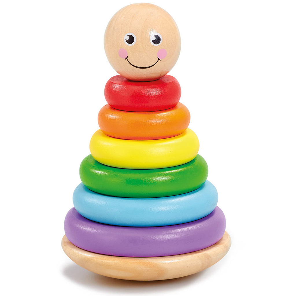 Addo Woodlets Rainbow Stacking Rings V2 | Shopee Malaysia